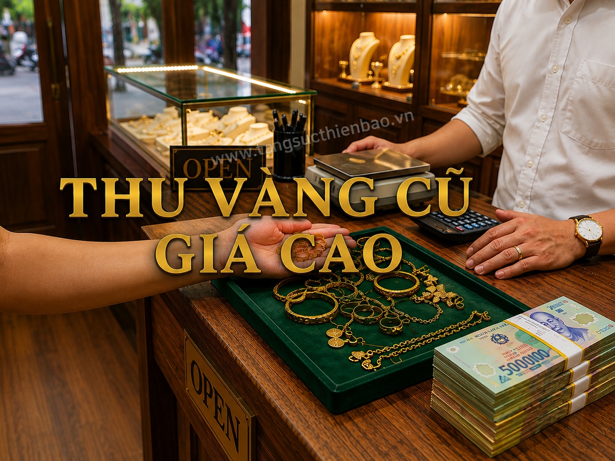 Thu mua vàng cũ giá cao - Thiên Bảo Jewelry